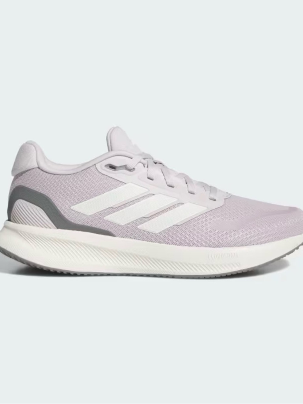 adidas Women's Athletic Sneaker in Lavender and White